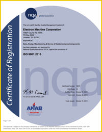 Electron Machine ISO9000:2015